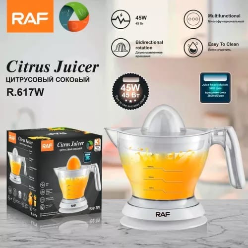 EXPRIMIDOR DE JUGO CITRICOS ELECTRICO DE 1L DE 40W