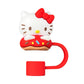 Protector de cañita hello  kitty  donust