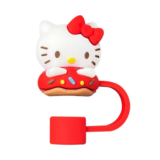 Protector de cañita hello  kitty  donust