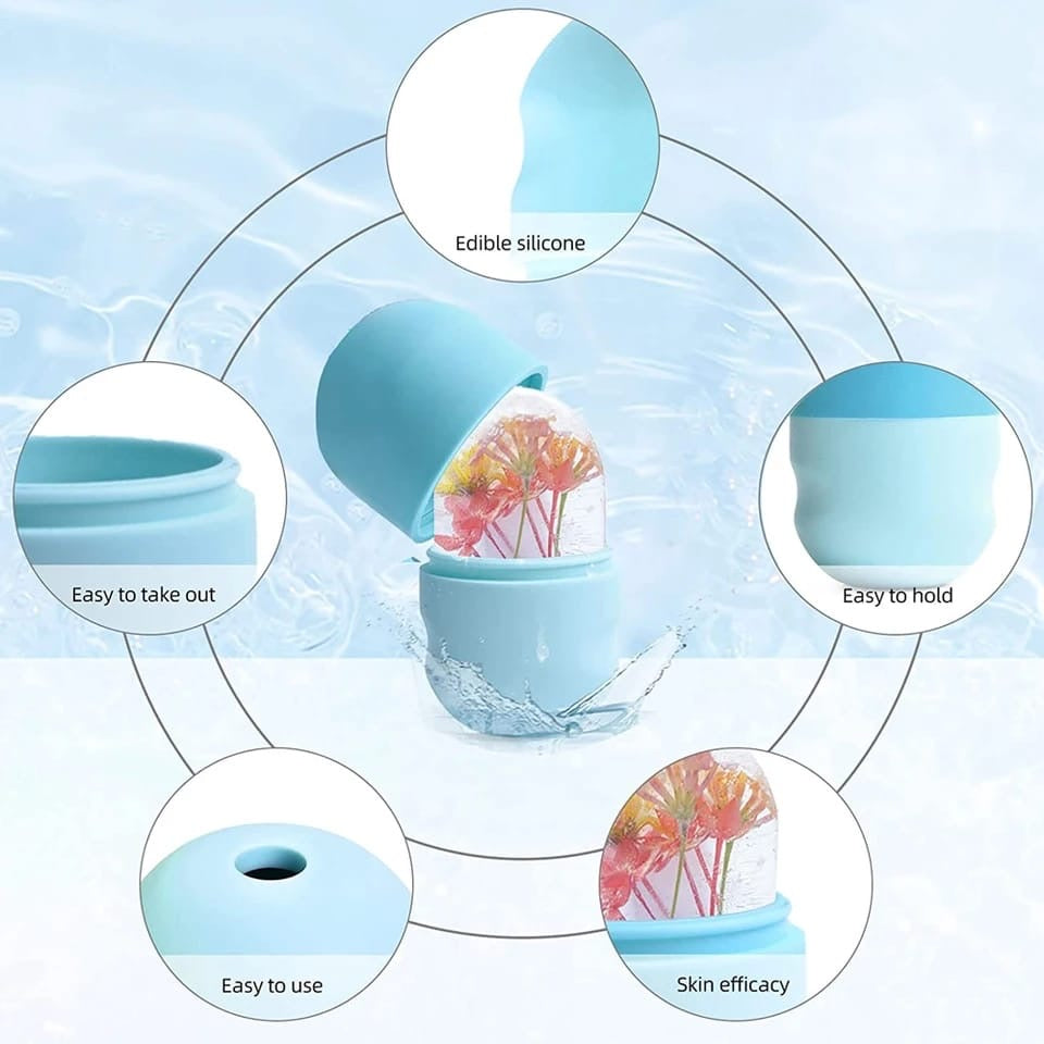 Rodillo de hielo facial