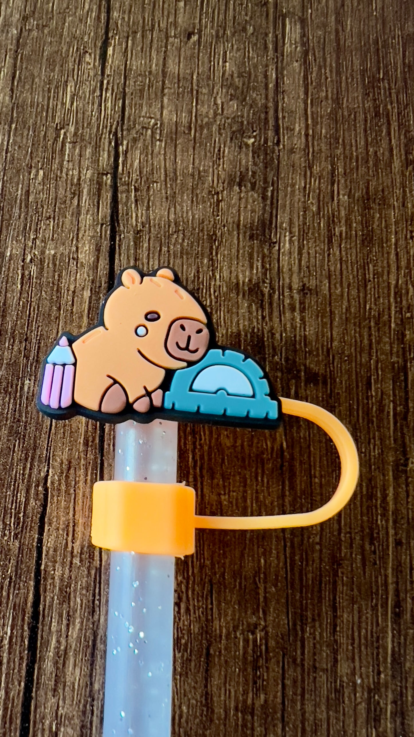 Protector de cañita cabybara biberón
