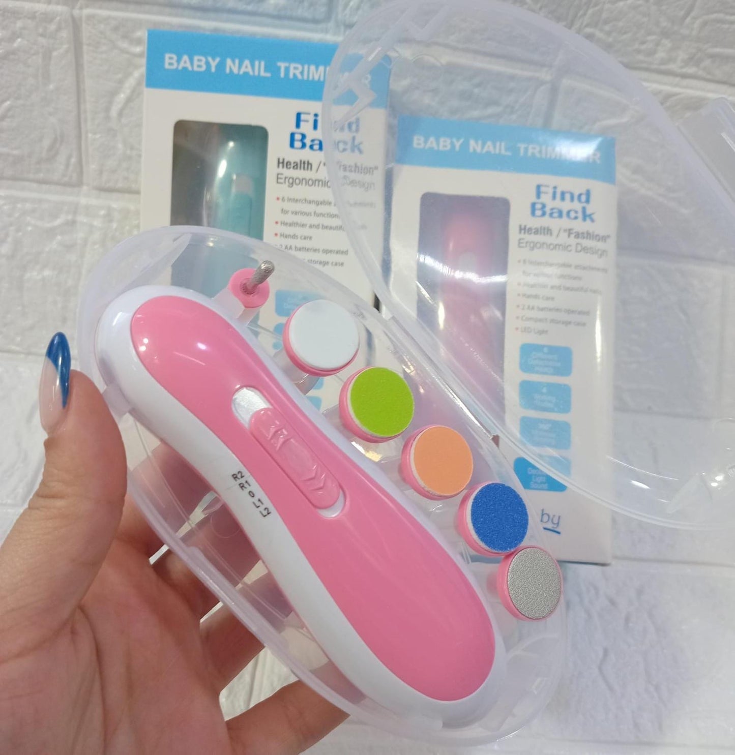 *CORTAUÑAS ELÉCTRICO PARA BEBÉ* 👶🍼