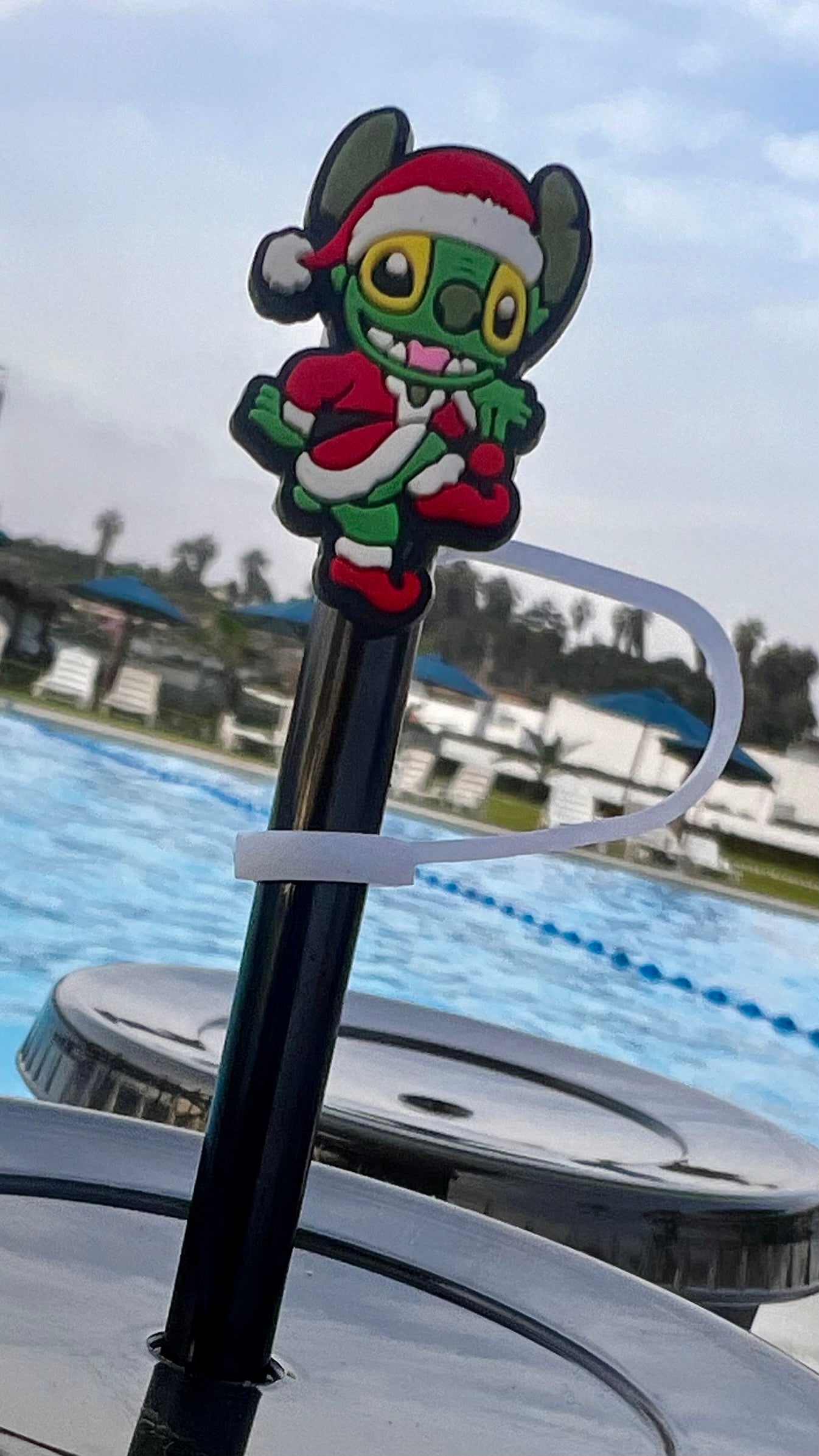 Protector de cañita Stich / Grinch