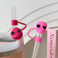 Protector calavera moderna rosado
