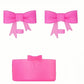 Set 3 protectores / Rosa Roja