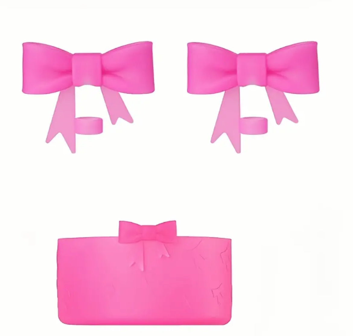 Set 3 protectores / Rosa Roja