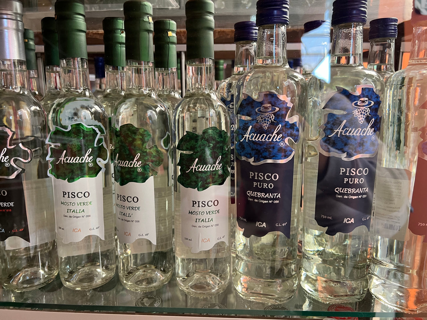 Pisco puro Quebranta Acuache