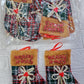 *CALCETIN NAVIDEÑO COLGANTE* 🎅🏻🎄 ( 12 pc )