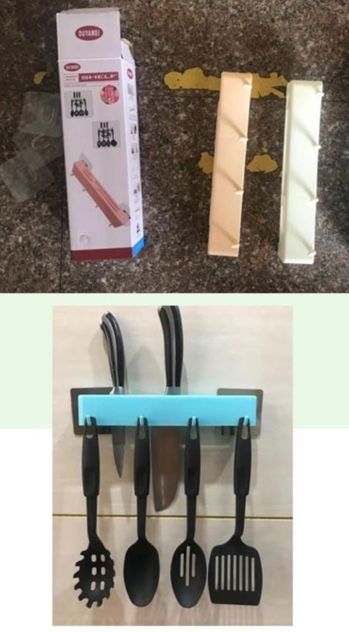 🪄Perchero plástico adhesivo