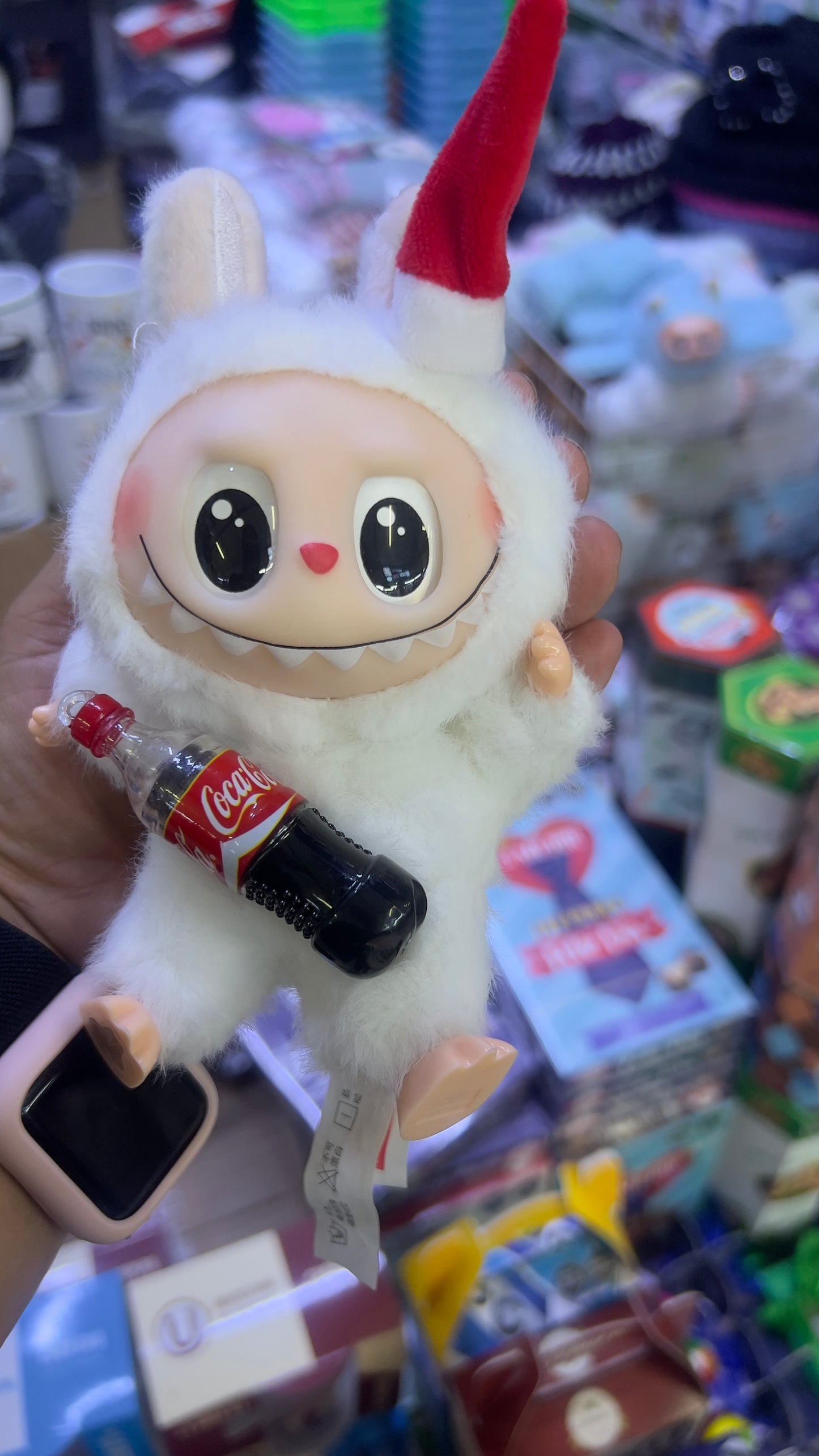 Peluche Dupe Bubu Coca Cola A1 Replica Chafufu