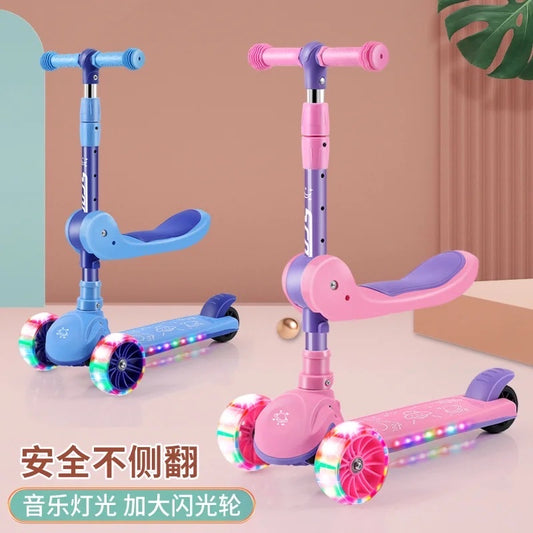 SCOOTER MUSICALES 2 EN 1 CON LUZ