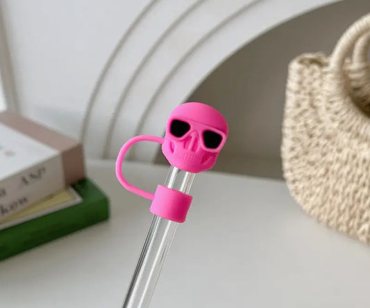 Protector calavera moderna rosado