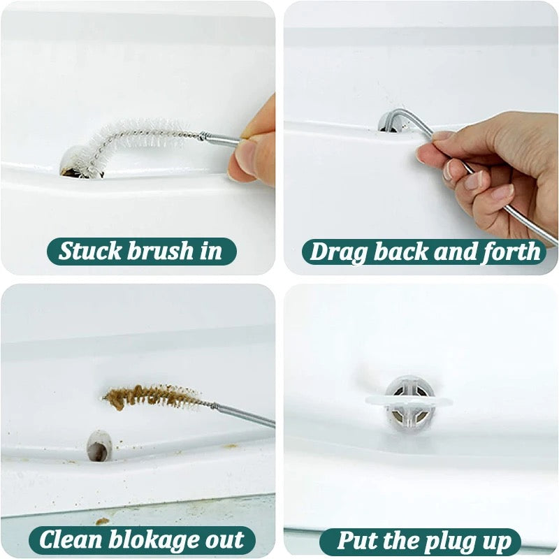 Kit de limpieza de orificios de refrigerador