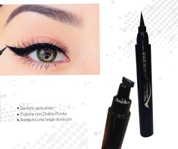 DELINEADOR PARA OJOS DOBLE PUNTA GATITO