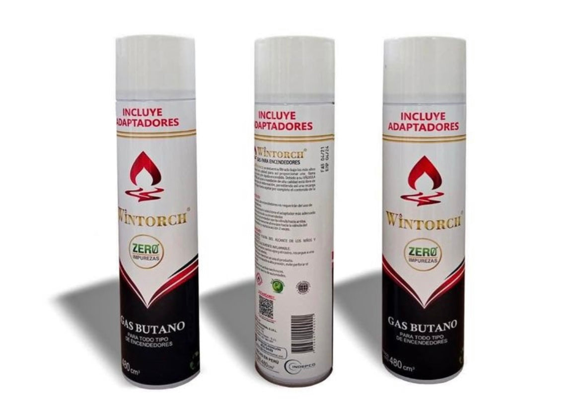 Gas Butano Wintorch ( incluye su boquillas )