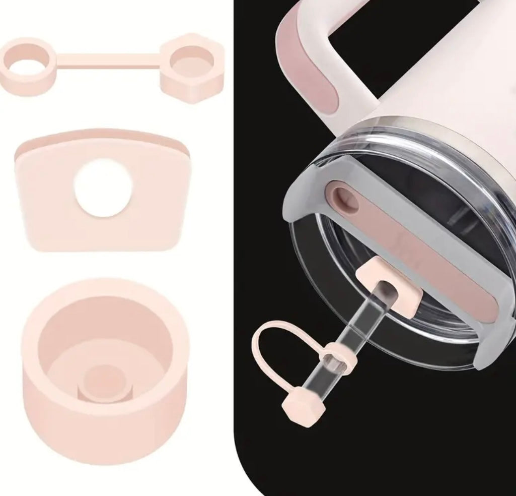 Protector de cañita y antiderrame ( 3 pc ) / 30 onz