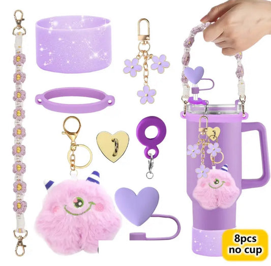 Set de protectores Stanley 8 pc  // Purpura /Pon - Pom Mostrito