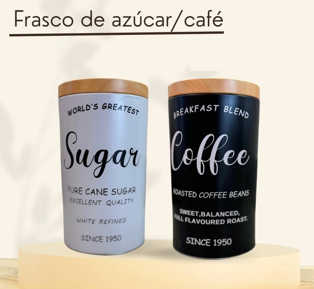 Frascos para azúcar y/o café