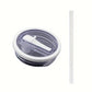 Tapa antiderrame / Blanco / 40 onz + cañita