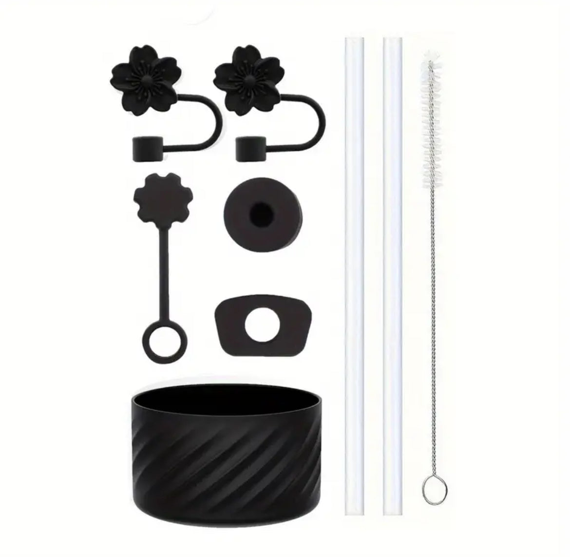 Set  9  pc accesorios // Negro //