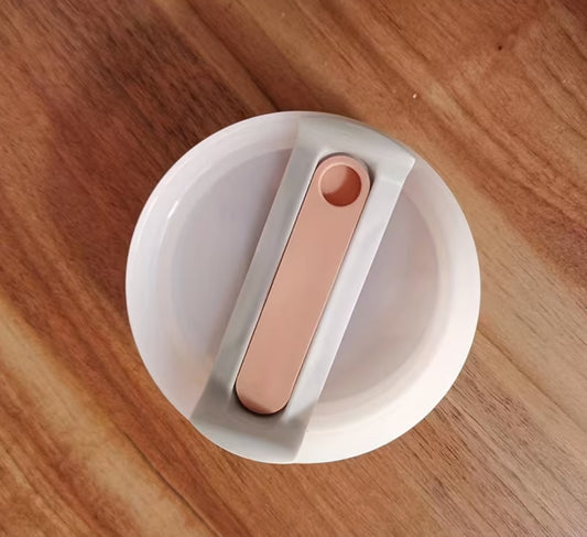 Tapa Tumbler 40 onz / Cuarzo Rosa  //Repuesto // Mate