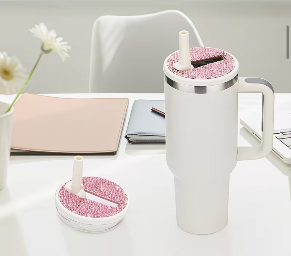 Tapa hermética / Brillosa /Rosa / 30 Onz