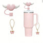Protector de cañita rosa ( set 2 pc )