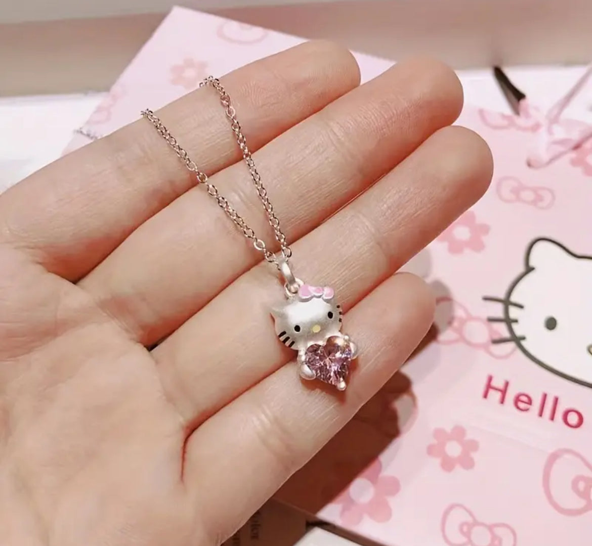 Collar hello Kitty // acero inoxidable