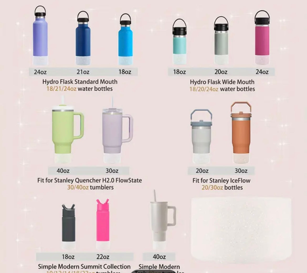 Base o protector Stanley lavanda transparente