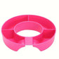 Porta Snack -  Rosa Roja  - plástico 40 onz