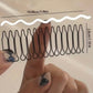 Conjunto para el cabello con peine
