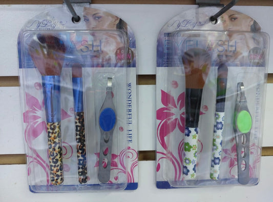 Set de pinza y brocha