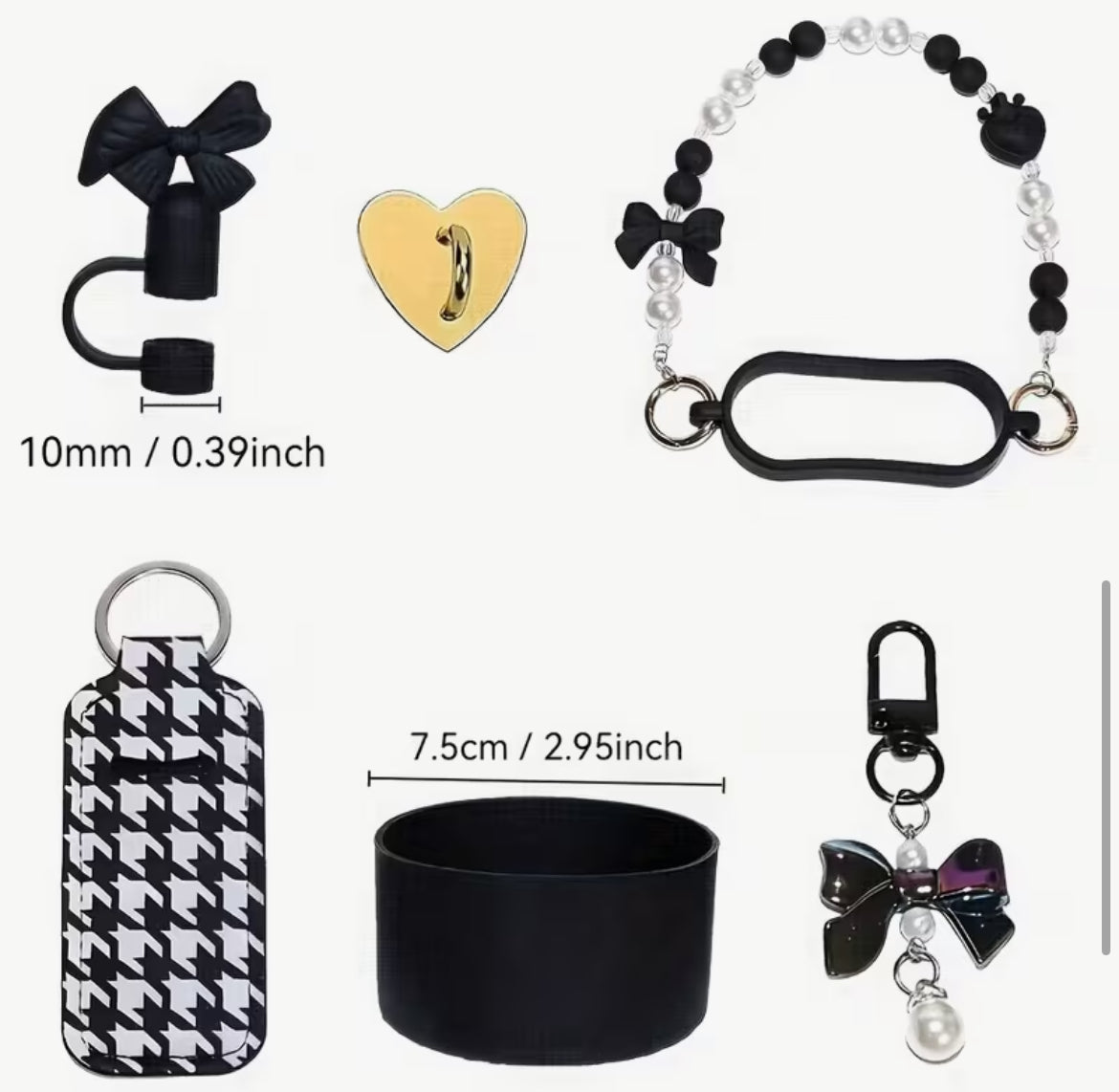 Set de accesorios  - Protectores // Rosa  // 6 pc //