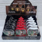 Adorno faro con luz Navidad (12 pc )