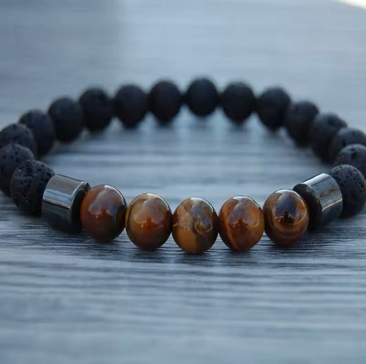 Pulsera turmalina negra