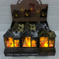 Adorno de casita con luz navideño ( 12 unidades )