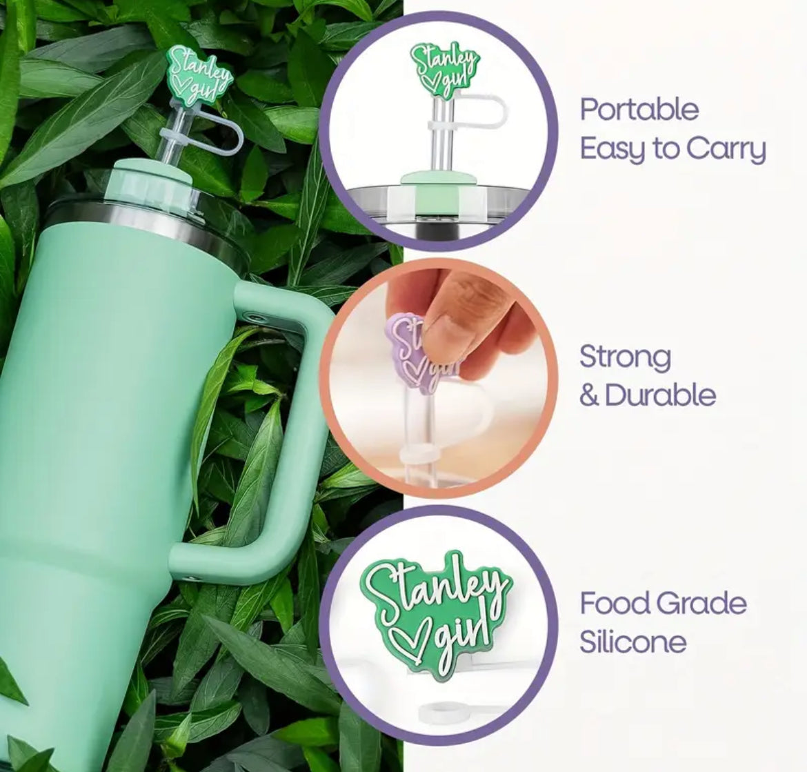 Protector de cañita Stanley Girls // morado