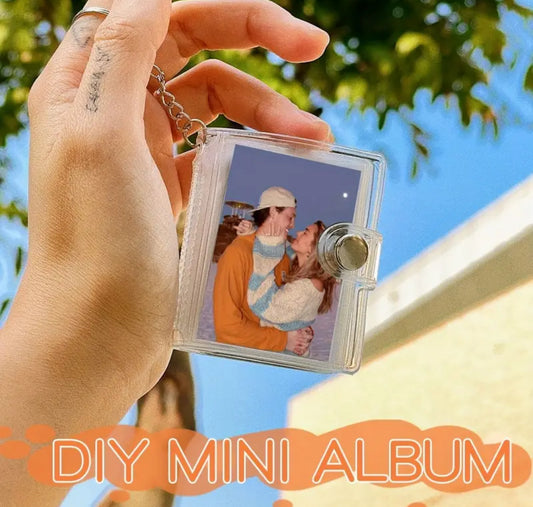Llavero mini álbum de fotos