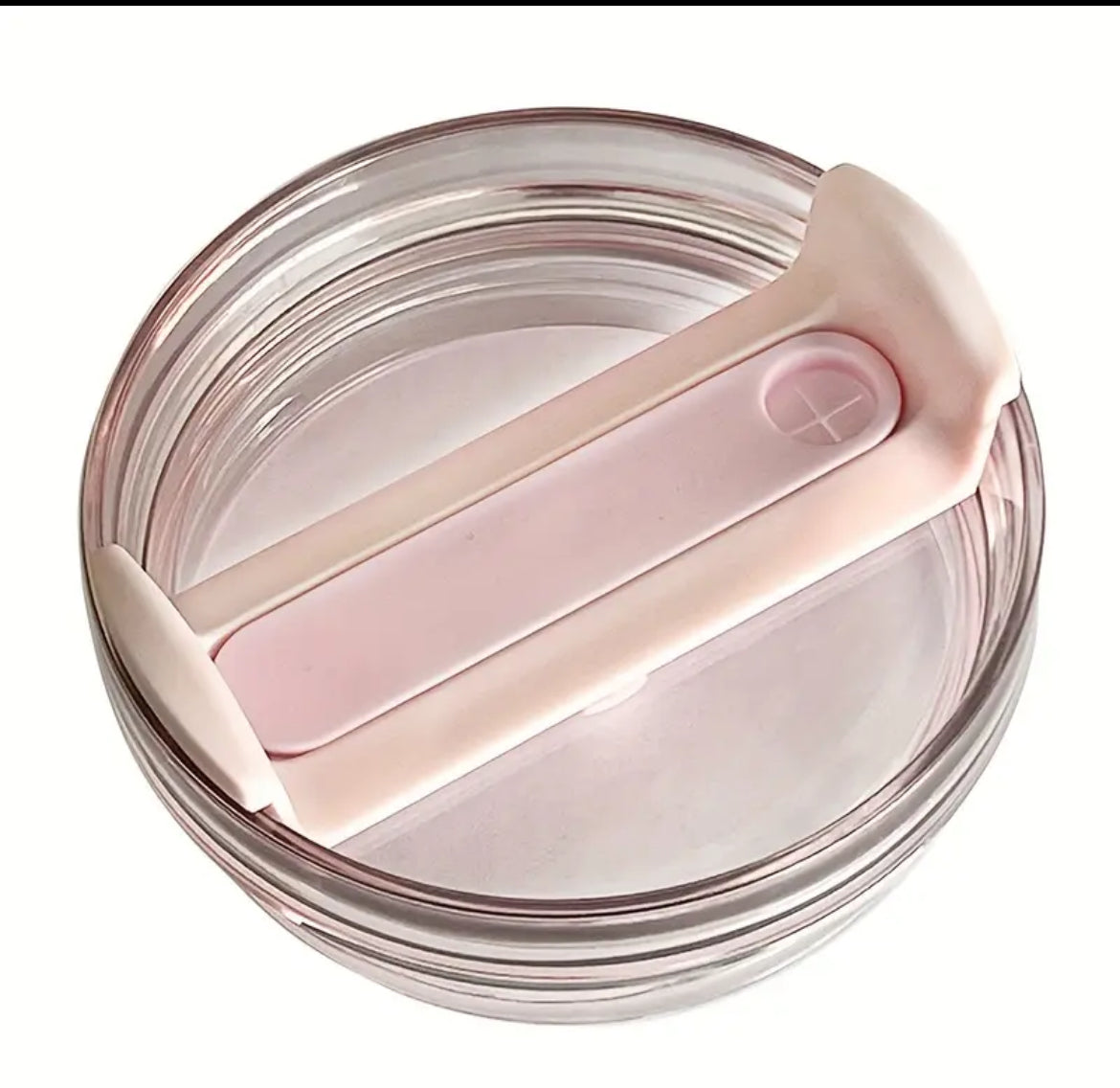 Tapa Tumbler 40 onz / Rosado /acrilico / Repuesto
