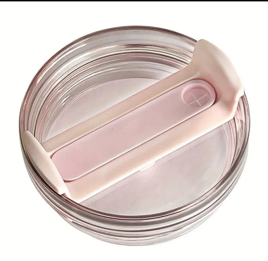 Tapa Tumbler 40 onz / Rosado /acrilico / Repuesto
