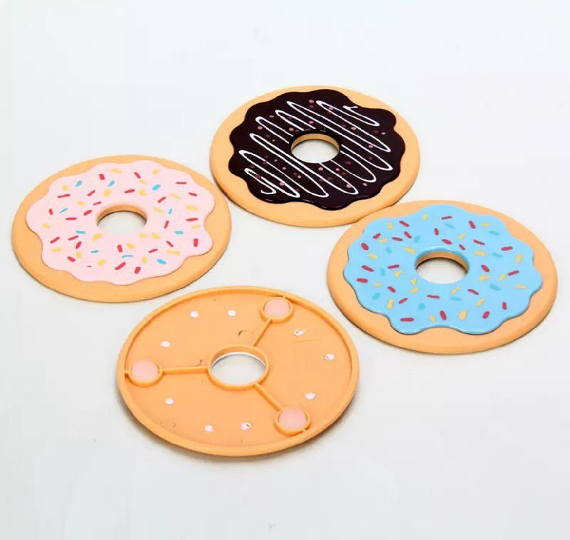 Posa vasos Donuts 🍩 (4 pc)
