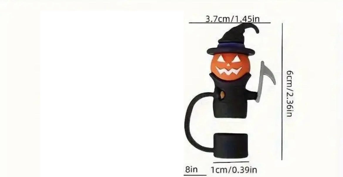 Protector de cañita calabaza 🎃