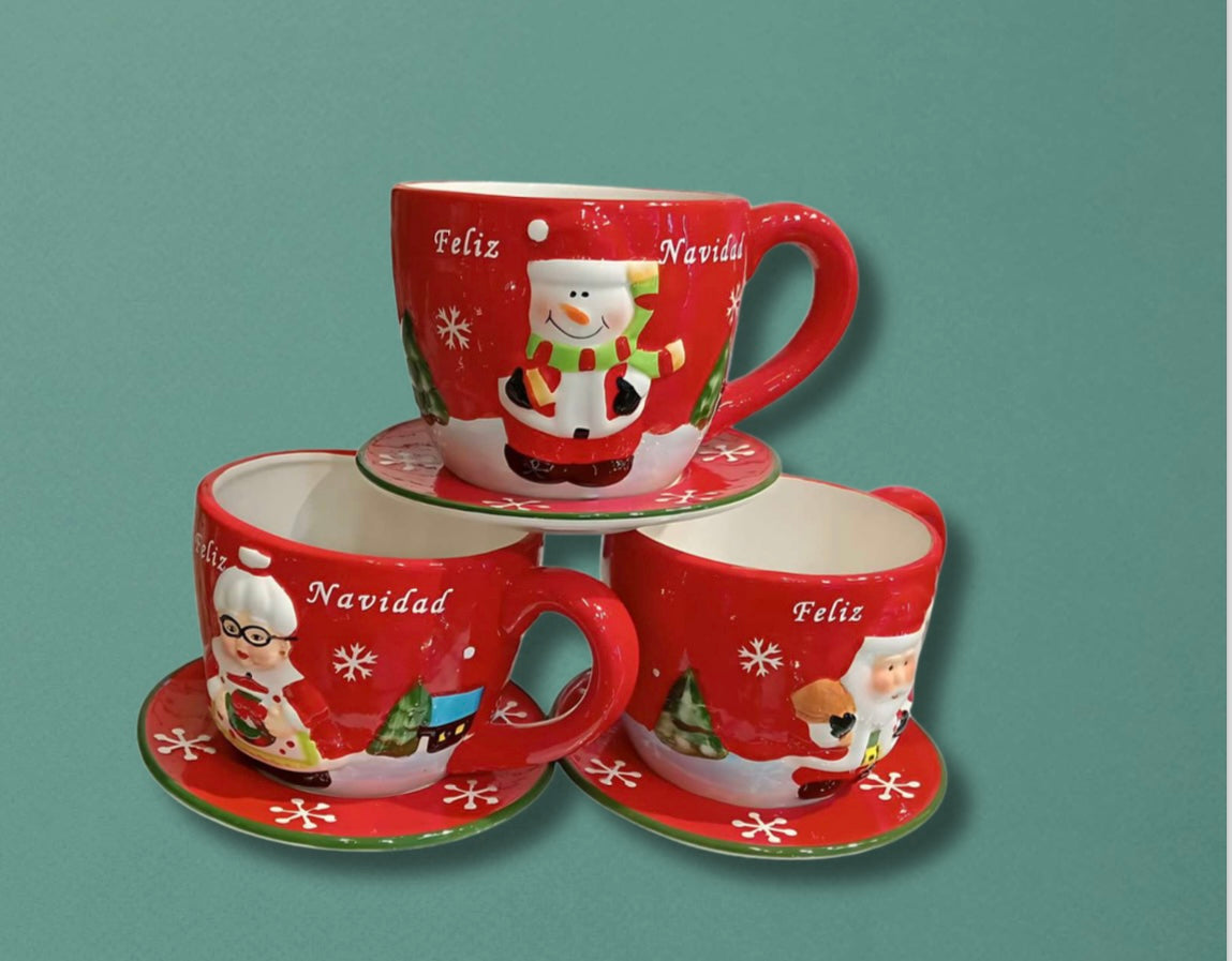 Taza con platito