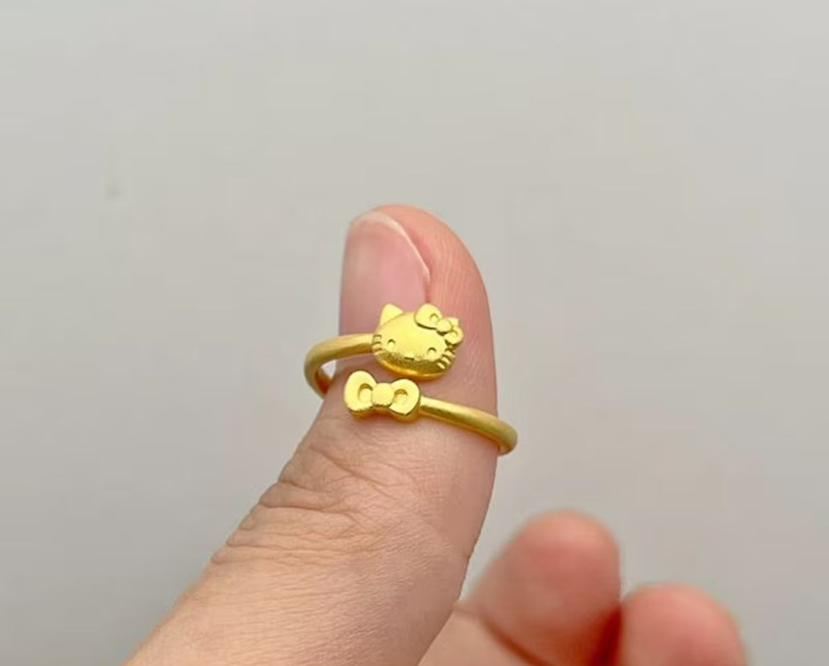 Anillo hello Kitty