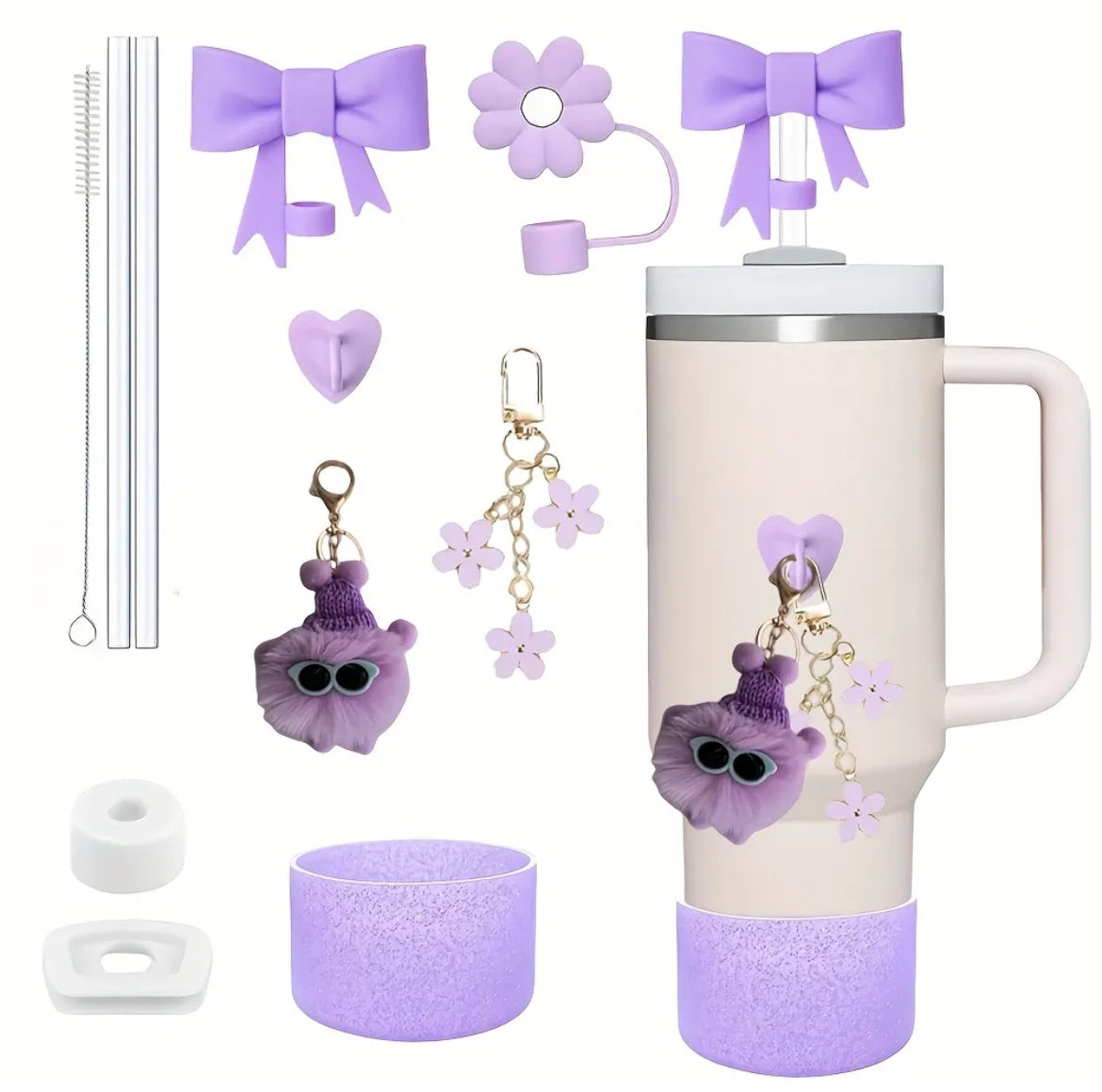 Set de 11 protectores / Morado 💜