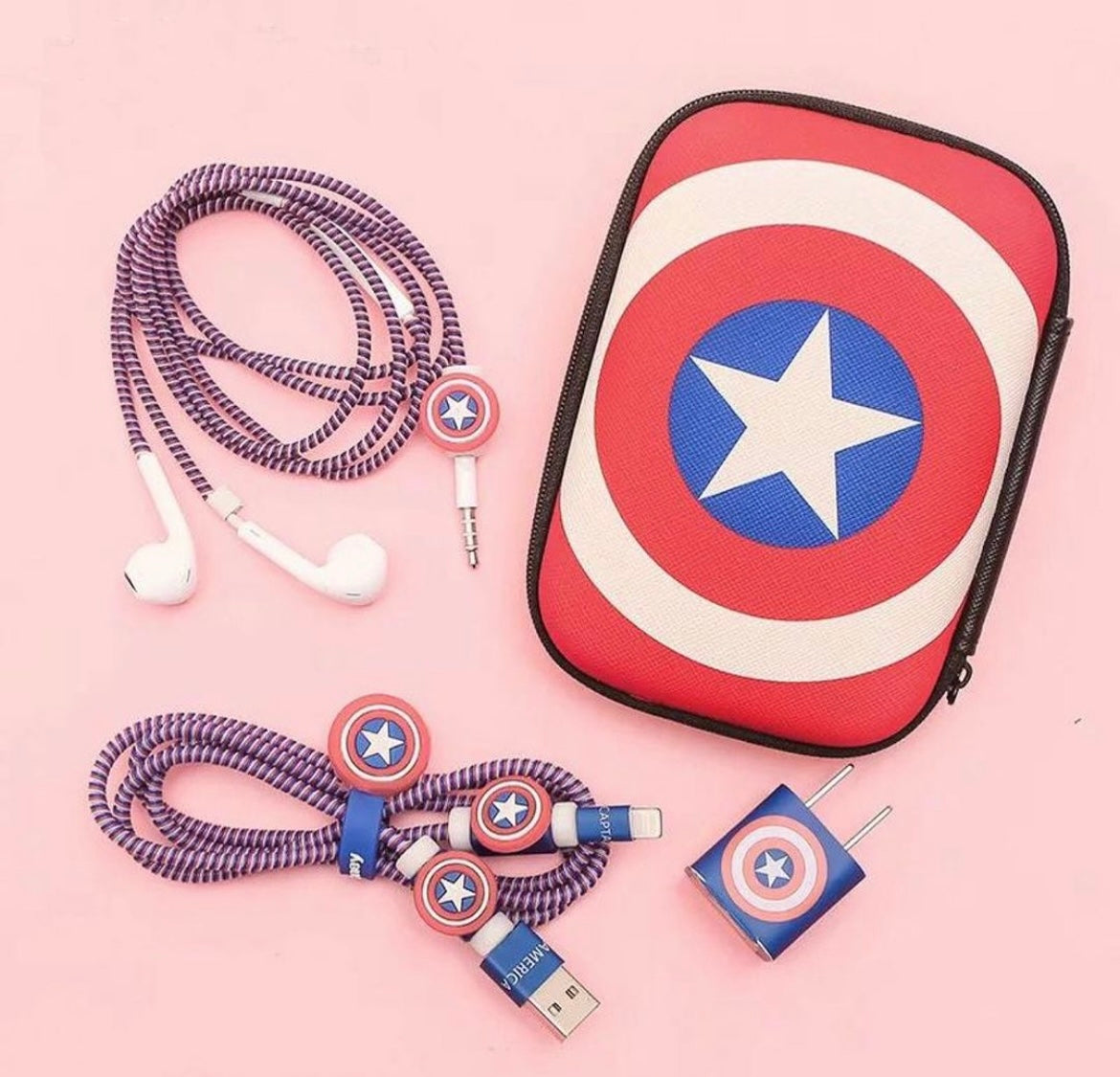 PACKS PROTECTORES ( PROT. DE CABLES DE CARGADOR Y AUDIFONO