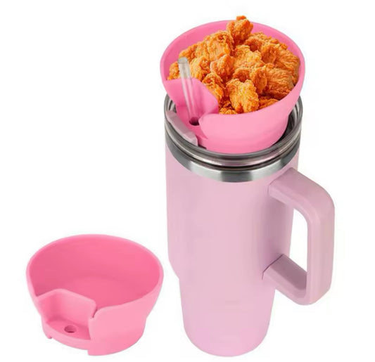 Bandeja de comida  silicona // Rosa //