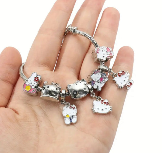 Brazalete hello Kitty