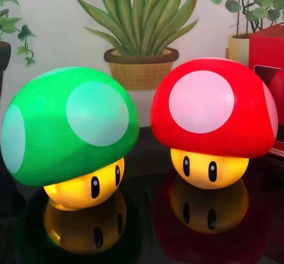 Lámpara honguito ( Mario Bros)