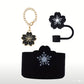 Set de protectores  3 pc // negro